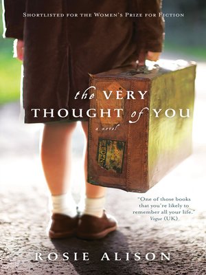 cover image of The Very Thought of You